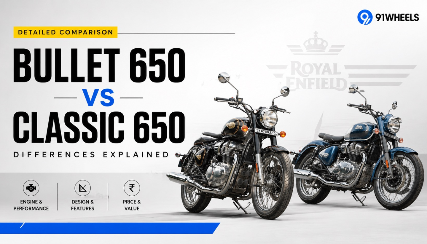 Royal Enfield Bullet 650 Vs Classic 650: Differences Explained
